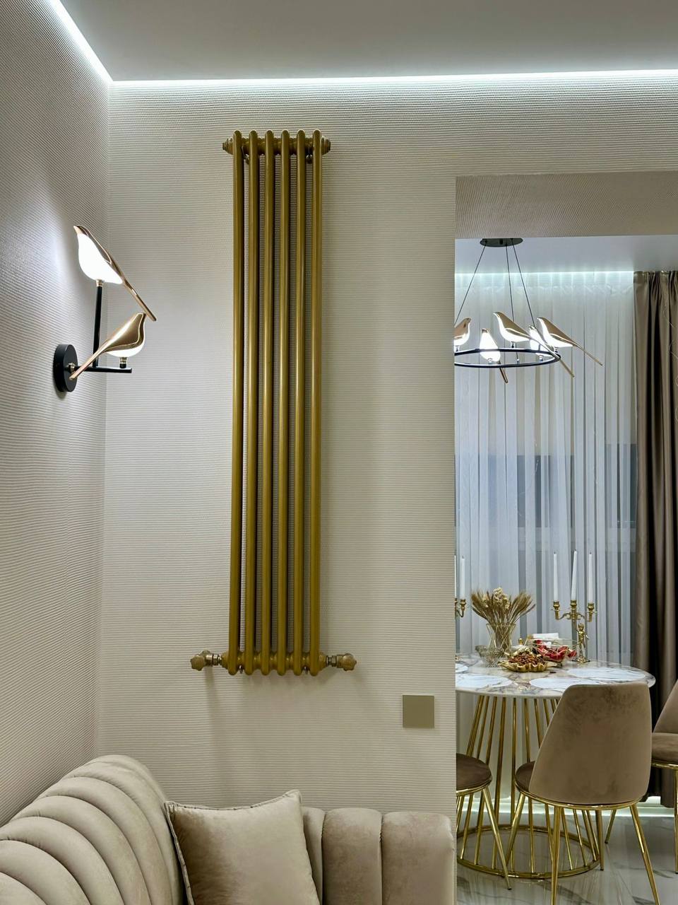 Bareng Softy 2180 в интерьере, Студия 20 м², Бронза (спец.)