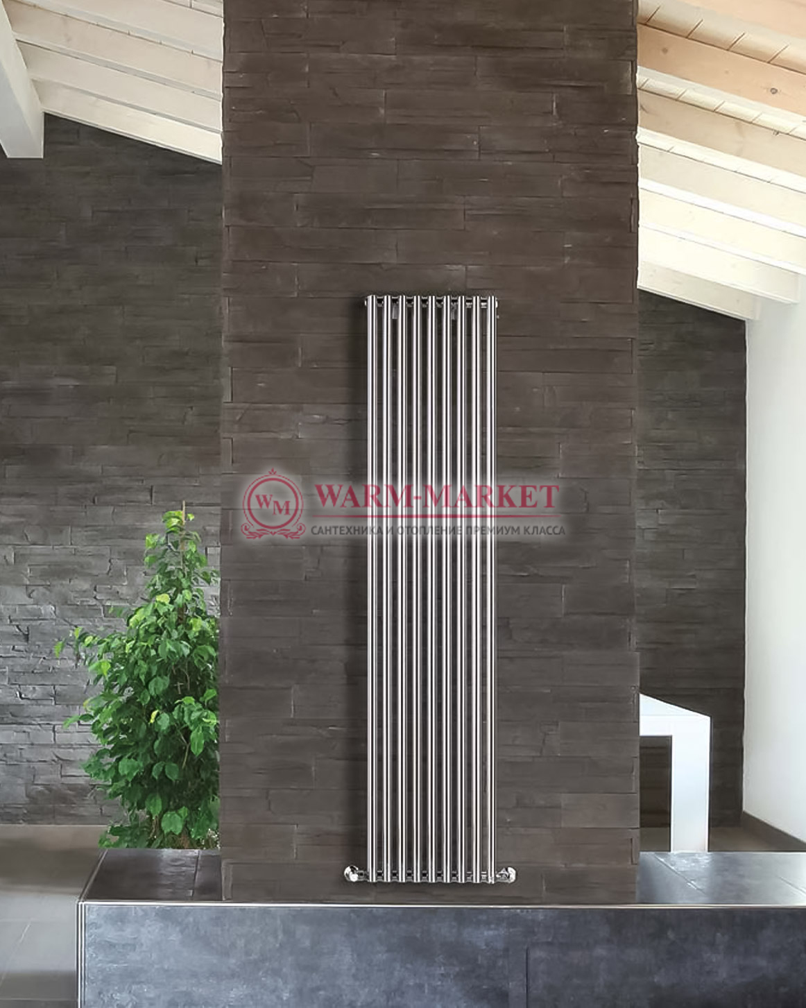 Вертикальный дизайн радиатор Brandoni Toronto цена 0 руб + доставка ...