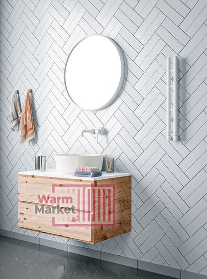 Axxinot Ture 2 - узкий водяной дизайн полотенцесушитель из нержавеющей стали