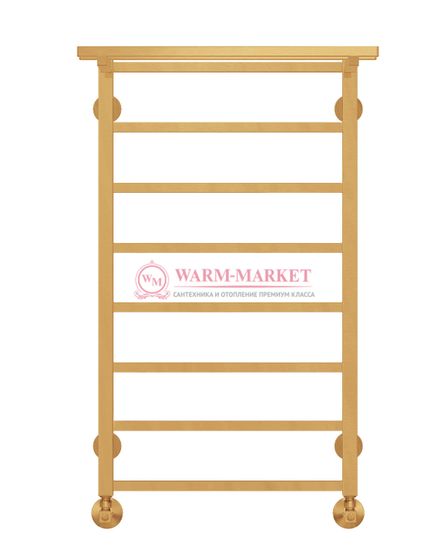 Контур П8-3 - водяной полотенцесушитель с полкой, нижнее подключение