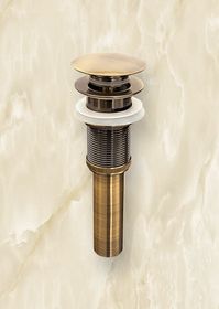 Universal - слив клапан для сифона цвета бронза