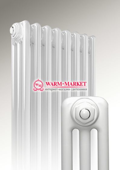 Delta Electric 1800, 8 секций, 3 трубный - электрический вертикальный трубчатый радиатор