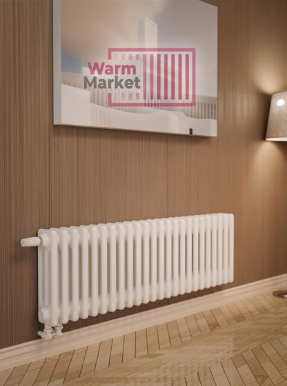 Axxinot Sentir 3040 - стальной трубчатый радиатор, нижнее подключение с термостатикой N69 твв