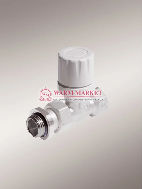 Purmo вентиль термостатический прямой ½ МТВ 130 белый