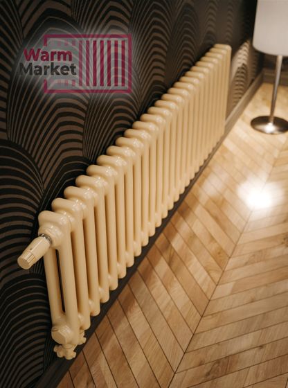 Axxinot Sentir 2037 - стальной трубчатый радиатор, нижнее подключение с термостатикой N69 твв