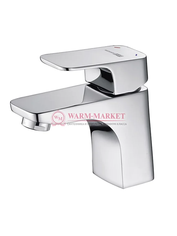 Смеситель для умывальника черный Salm 2703-Bl