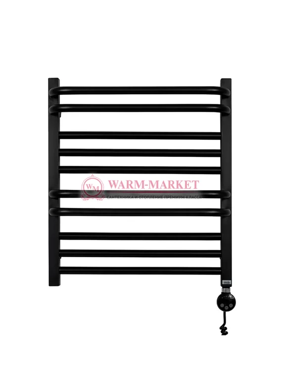 Полотенцесушитель электрический Solent Roure SR-009 600х500 П10 черный