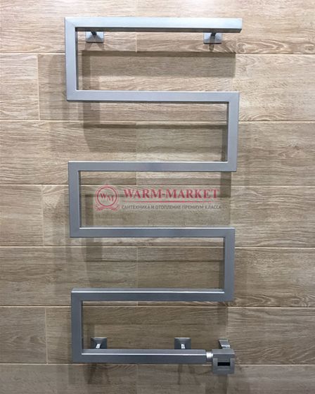 Moda-Quadro MQ2 - электрический дизайн-полотенцесушитель из нержавеющей стали