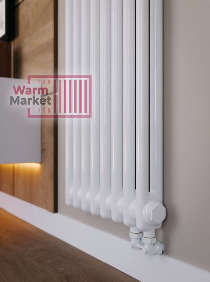 Axxinot Sentir 2160 - стальной трубчатый радиатор, нижнее подключение с термостатикой N69 твв