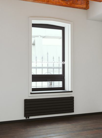 Bareng Temper Z 500 - горизонтальный трубчатый радиатор шириной 500 мм, нижнее левое подключение