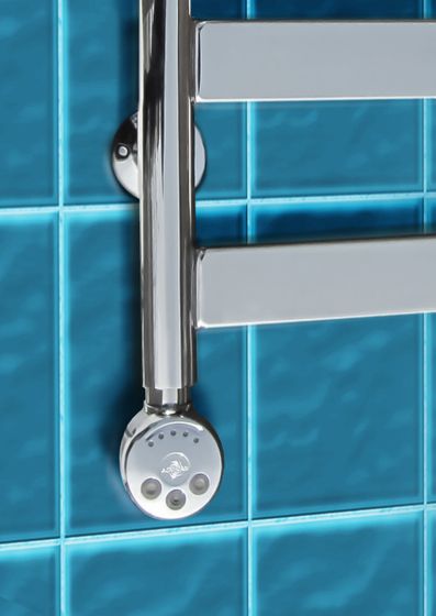 Napoli - электрический дизайн полотенцесушитель с широким профилем прямоугольного сечения