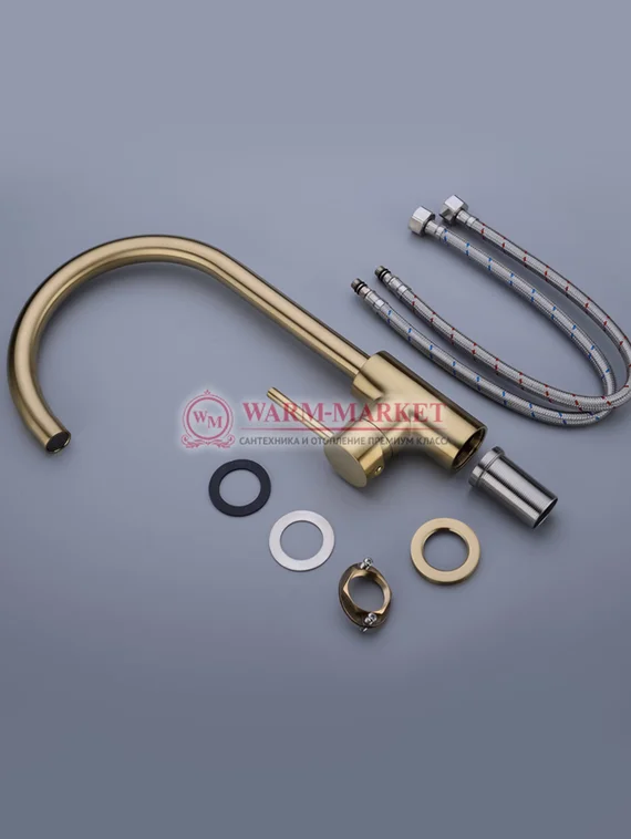 Смеситель для кухни Warmer Bronze Line 450265