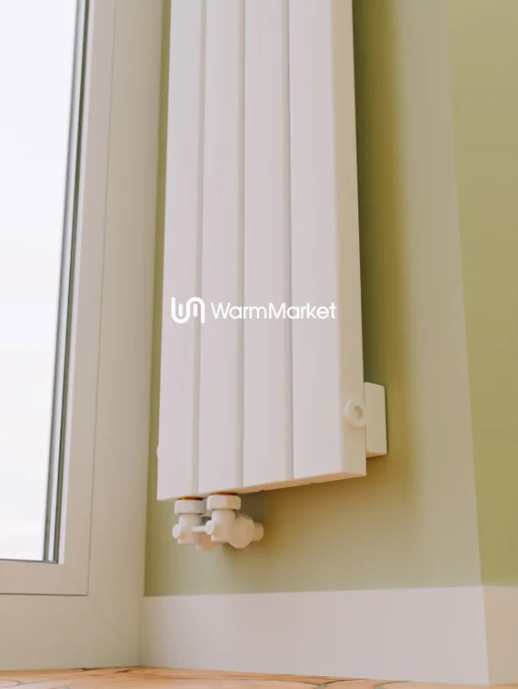 Bareng Temper V 2250 - вертикальный трубчатый радиатор высотой 2250 мм, нижнее левое подключение