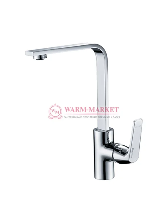 Смеситель для кухни черный Neime 1907-Bl