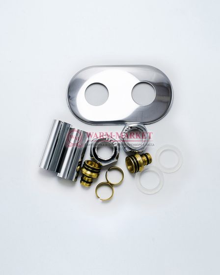 Узел нижнего подключения с термоголовкой Vario Term Twins All In