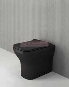Унитаз приставной Bocchi Firenze черный матовый