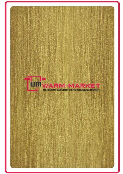 Classic - водяной полотенцесушитель с квадратными вертикалями Античная бронза