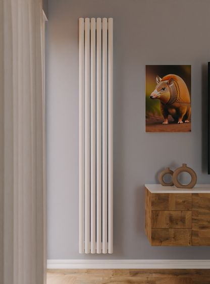 Bronto Soma V - вертикальный трубчатый радиатор высотой 2000 мм, нижнее центральное подключение
