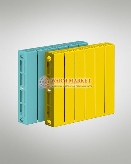 Rifar Supremo Ral 350 - цветной биметаллический радиатор с боковым подключением