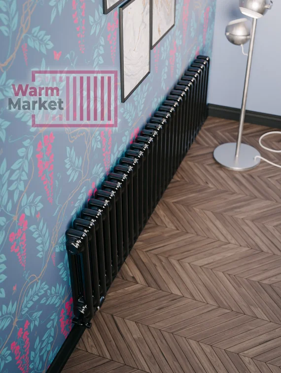 Трубчатый радиатор Solira 2030 N12 боковое подключение, цвета RAL