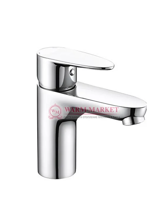 Смеситель для умывальника черный Leine 3503-Bl