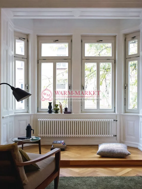 Трубчатый радиатор Zehnder 5035 №1270 с боковым подключением