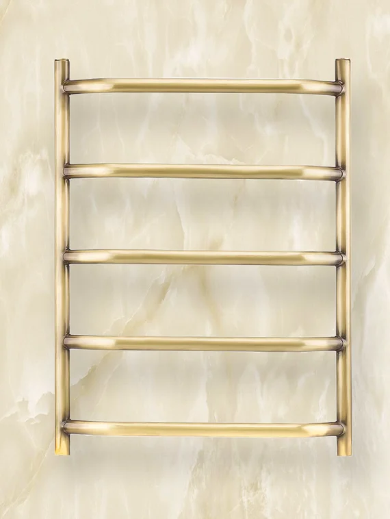 Garsia Aldera - классический полотенцесушитель в форме лесенки цвета бронза