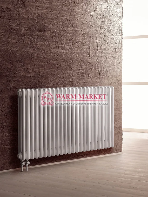 Трубчатый радиатор Dia Norm 3057-22 секции, трехтрубный с нижним правым/левым подключением.