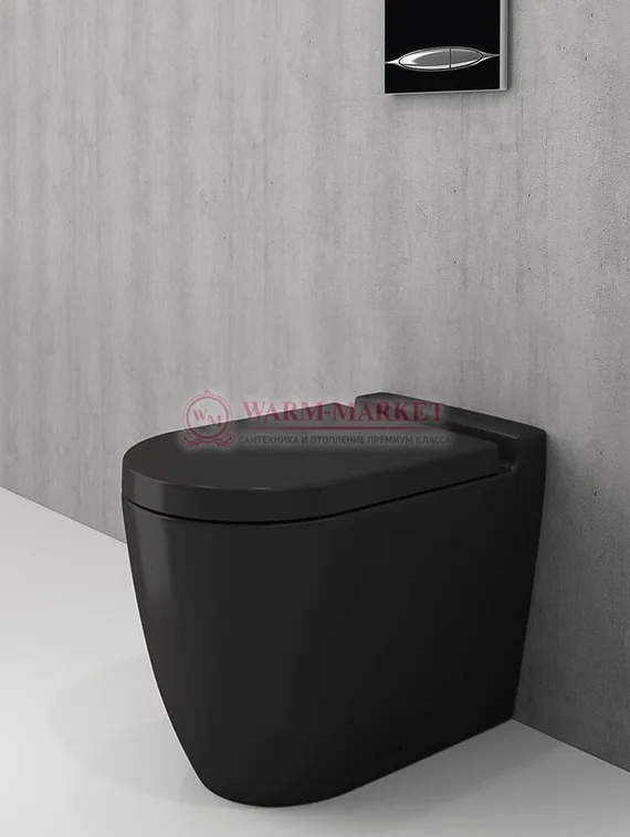 Унитаз приставной Bocchi Venezia черный матовый