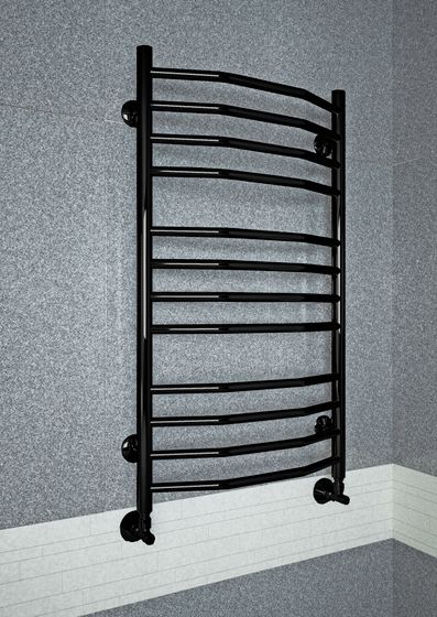 Victoria E - электрический полотенцесушитель черный