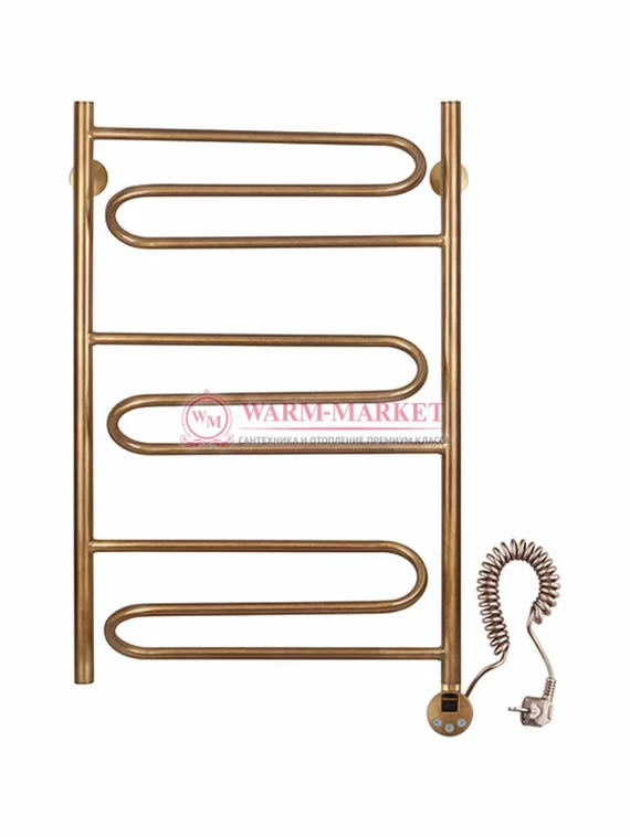 Электрический полотенцесушитель Secado Валенсия из латуни