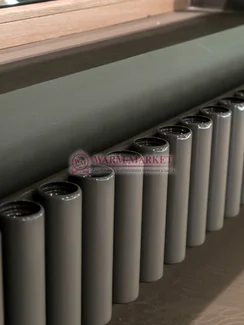 Трубчатый радиатор KZTO Garmonia V1 высотой 200 мм