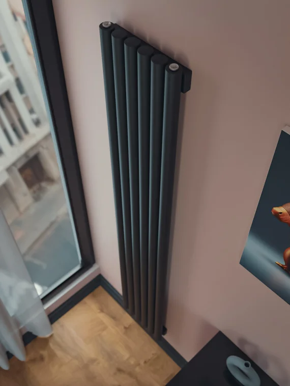 Bronto Soma V - вертикальный трубчатый радиатор высотой 1750 мм, нижнее правое подключение