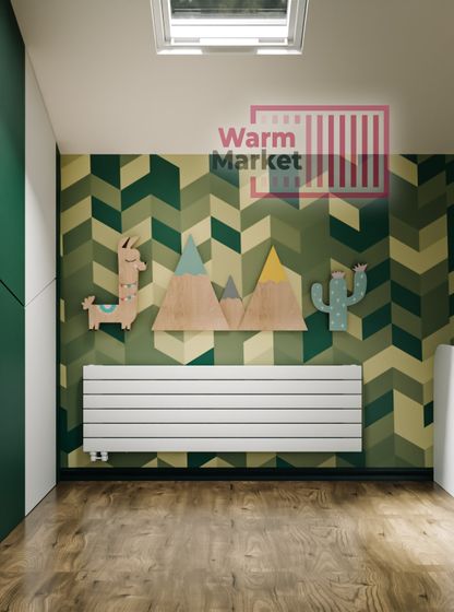 Axxinot Adero 30х60 Z - горизонтальный радиатор шириной 2500 мм, 4 секции