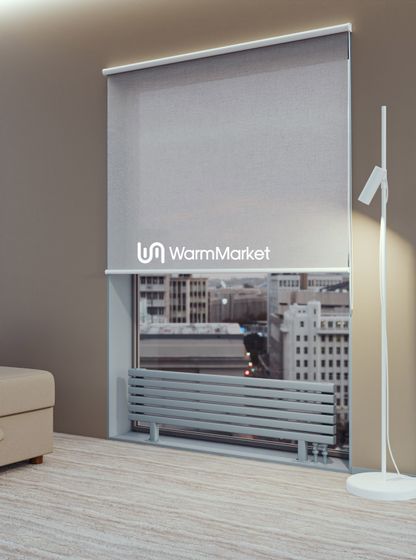 Bareng Tipe ZN 700 - напольный трубчатый радиатор шириной 700 мм, нижнее правое подключение