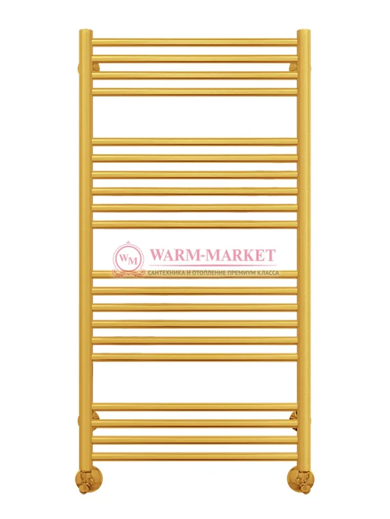 Аврора П20-3 - электрический полотенцесушитель, цвет золото