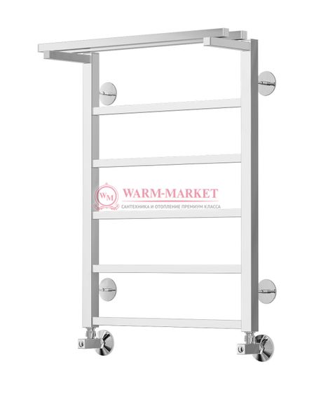 Контур П6-3 - электрический полотенцесушитель с полкой, белый