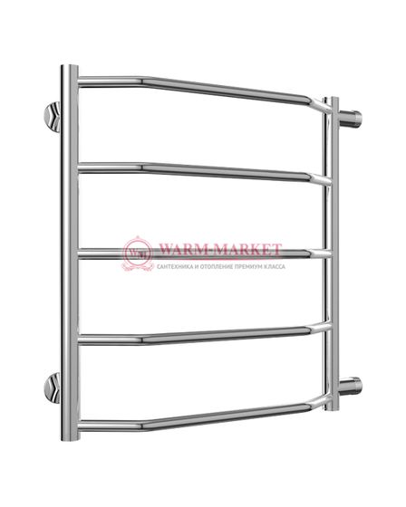 Виктория П5 - водяной полотенцесушитель, боковое подключение, цвет бронза