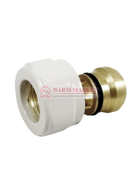 Резьбовое соединение для медных труб GW 22x1.5 x 15MM Белое