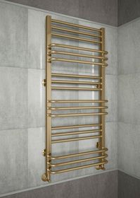 Sorento Bronze - бронзовый полотенцесушитель с чередующимися перекладинами