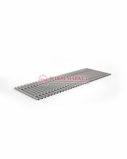 Решетка для конвектора Vitron из нержавеющей стали с профилем 10х10 мм, с П - окантовкой