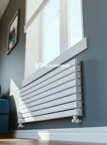 Bareng Tipe Z 1000 - горизонтальный трубчатый радиатор шириной 1000 мм, нижнее разнесенное подключение