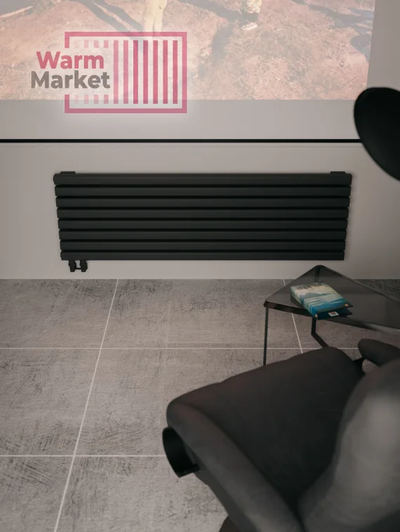 Axxinot Fortalla 40х40 Z - горизонтальный радиатор шириной 900 мм, 6 секций