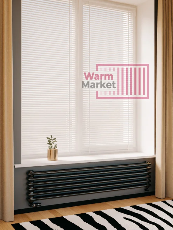 Axxinot Sentir Z 2180 - стальной двухтрубный радиатор шириной 1800 мм, нижнее разнесенное подключение