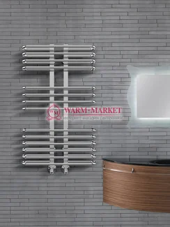 Sahara E - электрический полотенцесушитель с закругленными перекладинами.