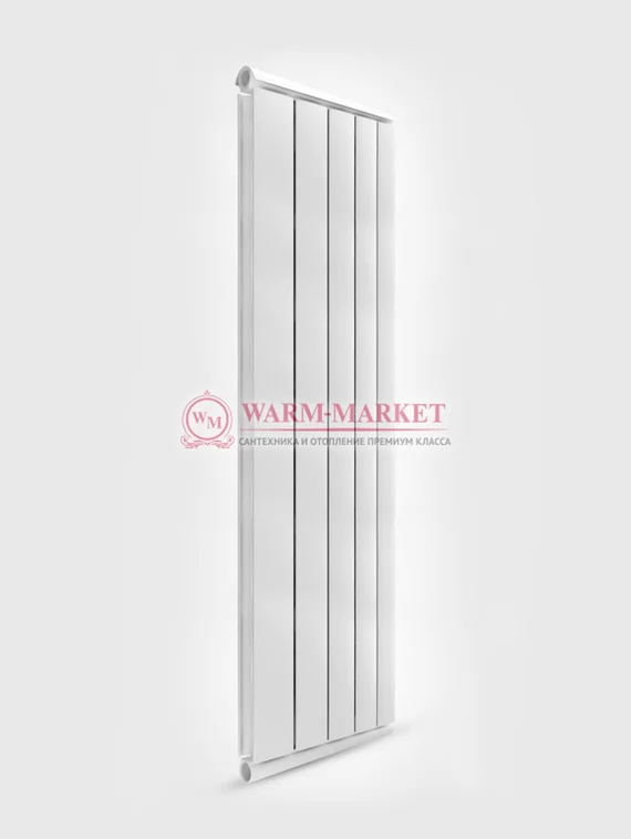Silver S 1800 - вертикальный цветной алюминиевый дизайн - радиатор