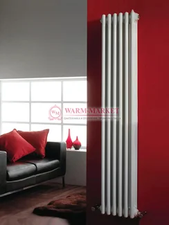 Вертикальный трубчатый радиатор Zehnder 4250 №1270 с боковым подключением