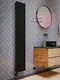 Axxinot Fortalla 40х40 VE - вертикальный электрический радиатор высотой 1750 мм, 7 секций