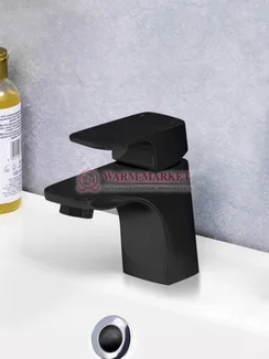 Смеситель для умывальника черный Salm 2703-Bl