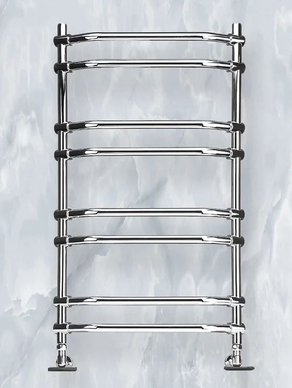 Garsia Tuluza Hrome - полотенцесушитель в стиле ретро хром